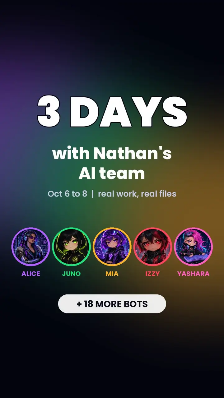 Nathan Graham AI team reel